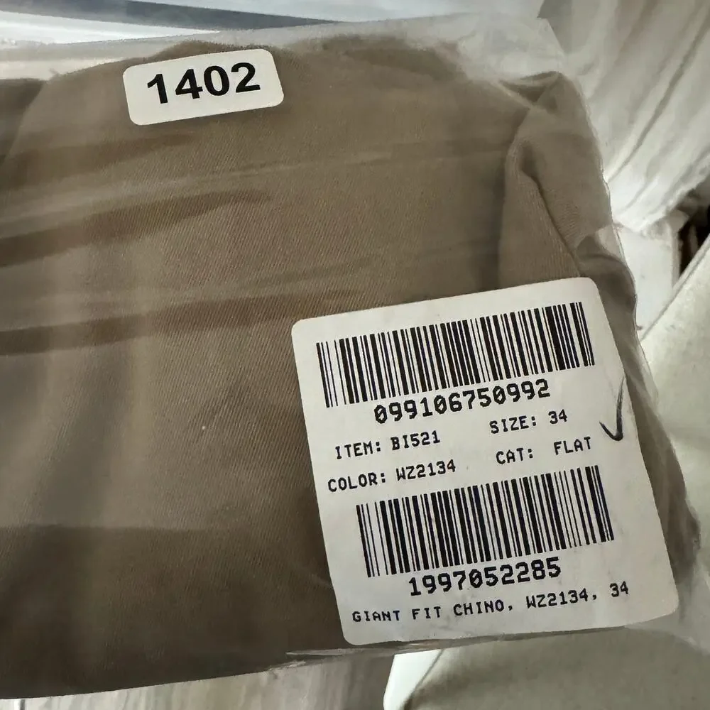 J.Crew Giant Fit Chino Shorts Mens 34 Dusty Khaki Cotton Twill Raw Hem Zip Fly